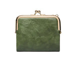 Elegante Damenbörse - Kompakte Geldtasche aus Leder