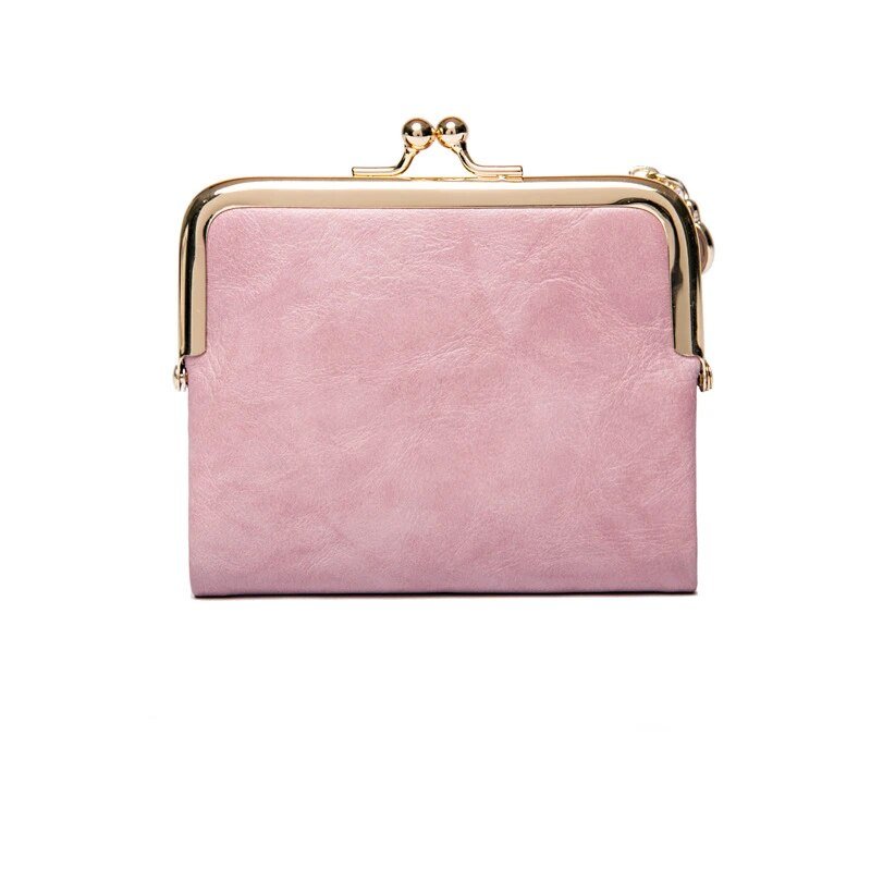 Elegante Damenbörse - Kompakte Geldtasche aus Leder