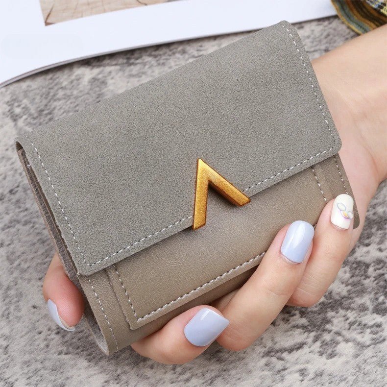 Stilvolle Mini-Geldbörse für Damen – Lederdesign
