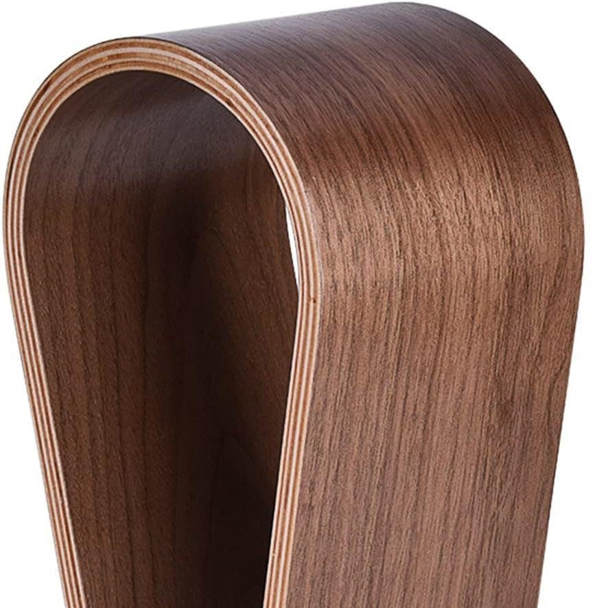 Eleganter Kopfhörerhalter aus Eichenholz - Omega-Design
