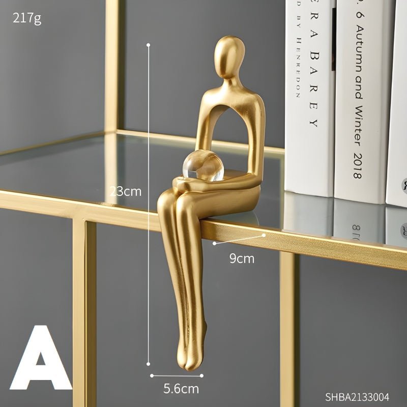 Elegante Abstrakte Skulptur für Ihr Stilvolles Zuhause