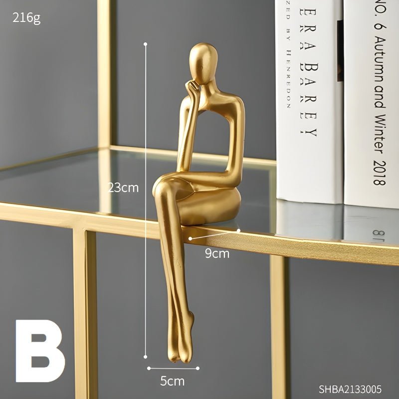 Elegante Abstrakte Skulptur für Ihr Stilvolles Zuhause