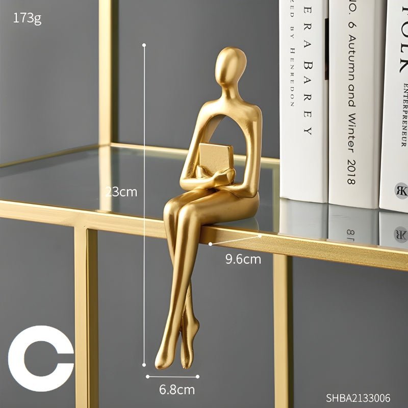 Elegante Abstrakte Skulptur für Ihr Stilvolles Zuhause