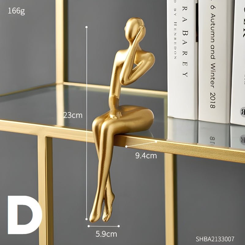Elegante Abstrakte Skulptur für Ihr Stilvolles Zuhause