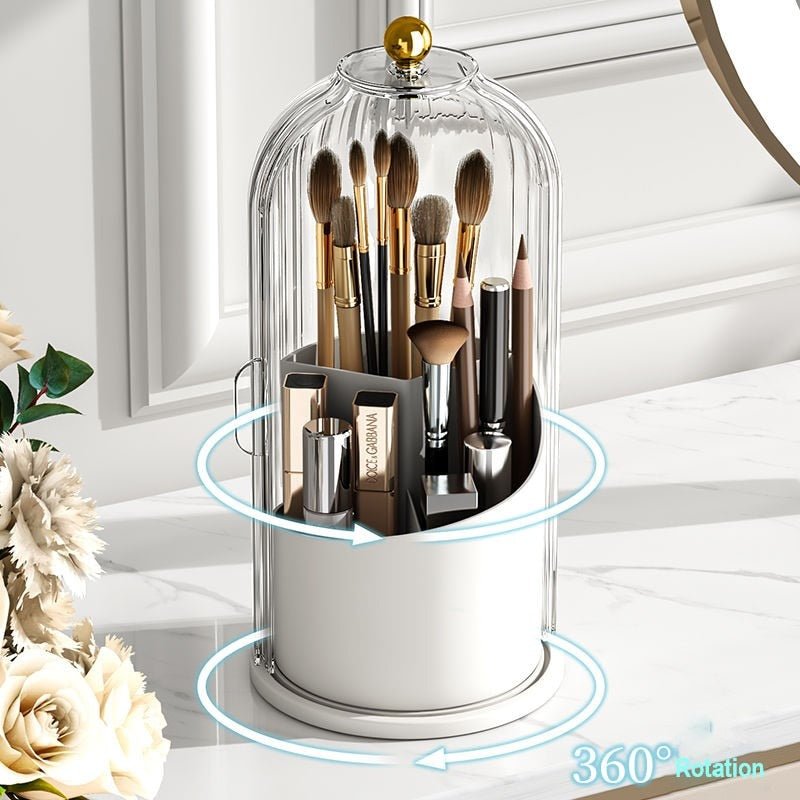 Eleganter 360° Drehbarer Kosmetik-Organizer für Ihre Schönheit