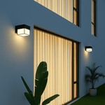 Luminex - Wetterfeste LED-Wandleuchte mit Bewegungssensor