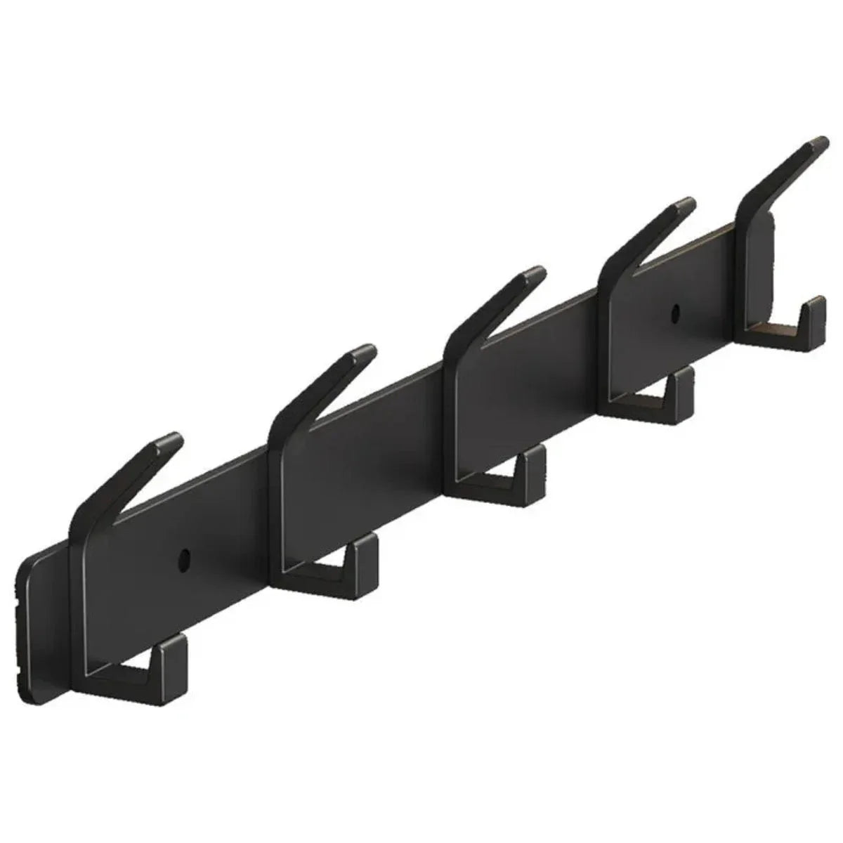 Smartes Wandgarderobensystem aus Aluminium für kleinen Raum