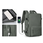 Robuster Reise-Rucksack – Wasserdicht mit USB Ladeanschluss