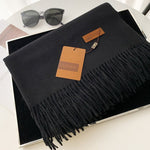 Eleganter Damen-Winterschal aus Kaschmir | LuxuriWarm