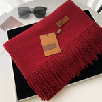 Eleganter Damen-Winterschal aus Kaschmir | LuxuriWarm