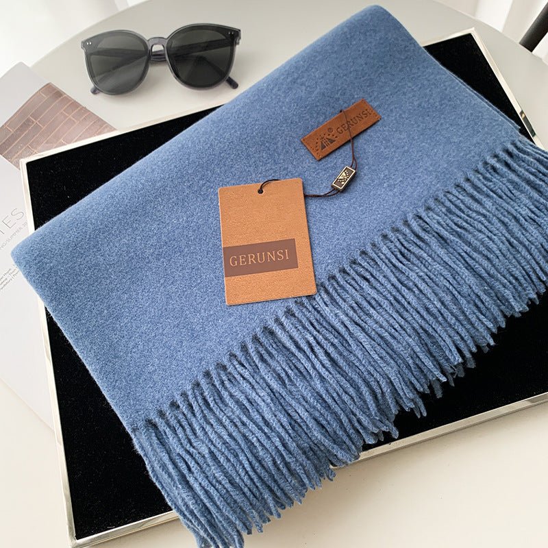 Eleganter Damen-Winterschal aus Kaschmir | LuxuriWarm