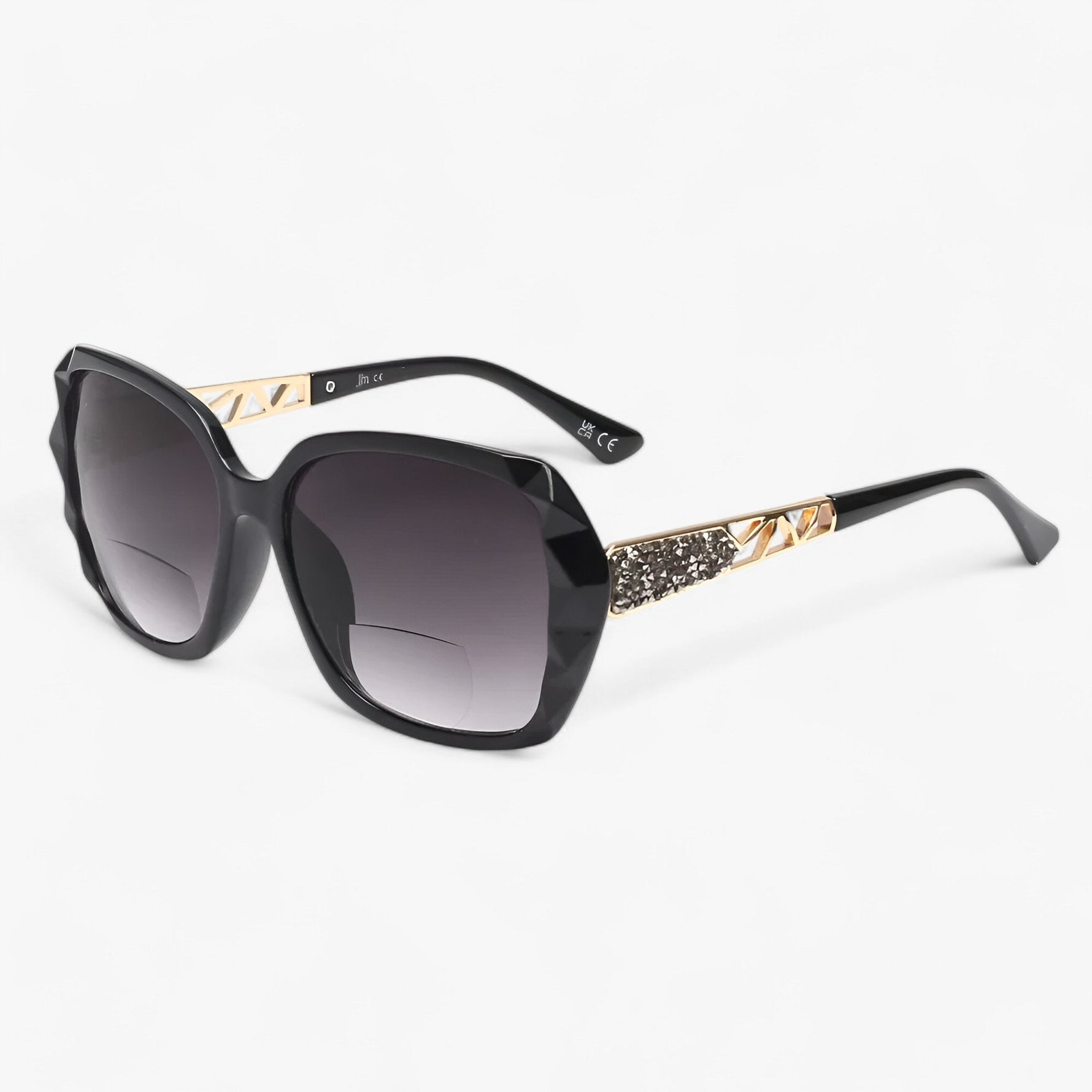Stilvolle Damen-Sonnenbrille mit bifokaler Linse und UV-Schutz