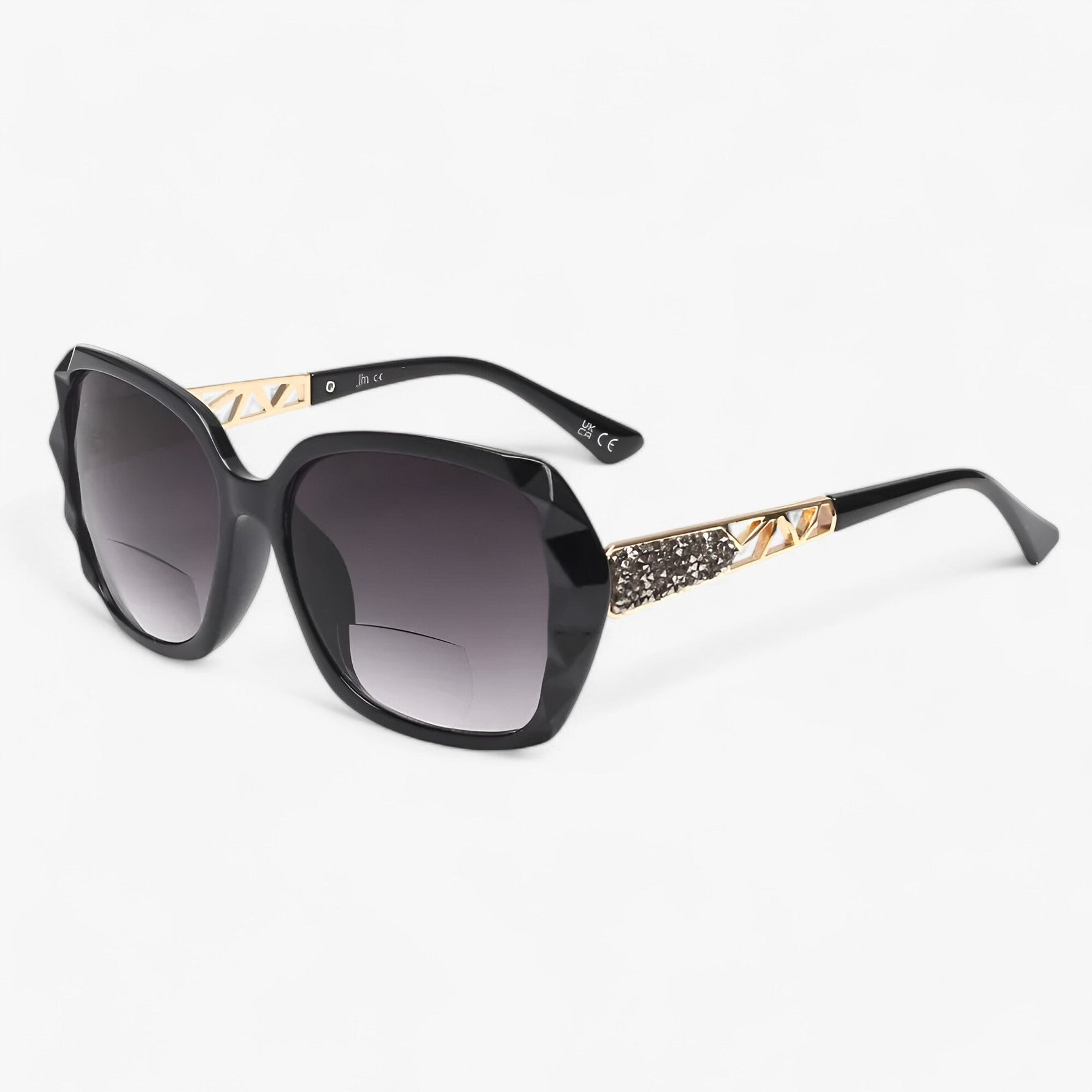 Stilvolle Damen-Sonnenbrille mit bifokaler Linse und UV-Schutz