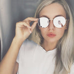 Elegante UV-Schutz Sonnenbrille für Damen - Metallrahmen