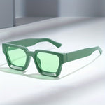 Stylische Herren-Sonnenbrille mit Dickem Rahmen - Quadratisch