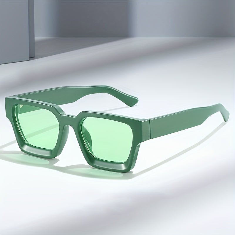 Stylische Herren-Sonnenbrille mit Dickem Rahmen - Quadratisch