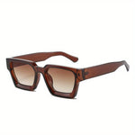 Stylische Herren-Sonnenbrille mit Dickem Rahmen - Quadratisch