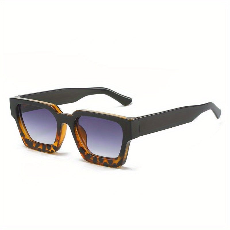 Stylische Herren-Sonnenbrille mit Dickem Rahmen - Quadratisch