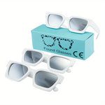 Stylische Herren-Sonnenbrille mit Dickem Rahmen - Quadratisch