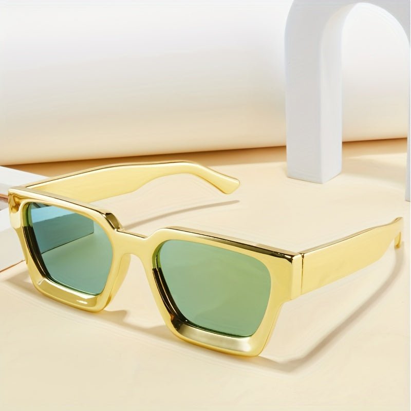 Stylische Herren-Sonnenbrille mit Dickem Rahmen - Quadratisch