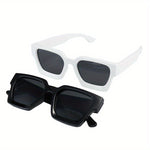 Stylische Herren-Sonnenbrille mit Dickem Rahmen - Quadratisch
