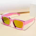 Stylische Herren-Sonnenbrille mit Dickem Rahmen - Quadratisch