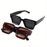 Stylische Herren-Sonnenbrille mit Dickem Rahmen - Quadratisch
