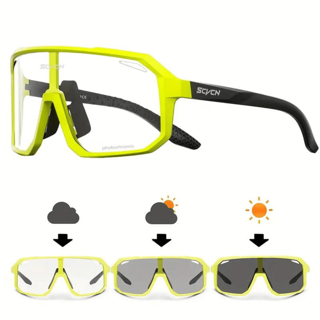 OptiRide Sonnenbrille für Herren - Anpassungsfähig - UV-Schutz
