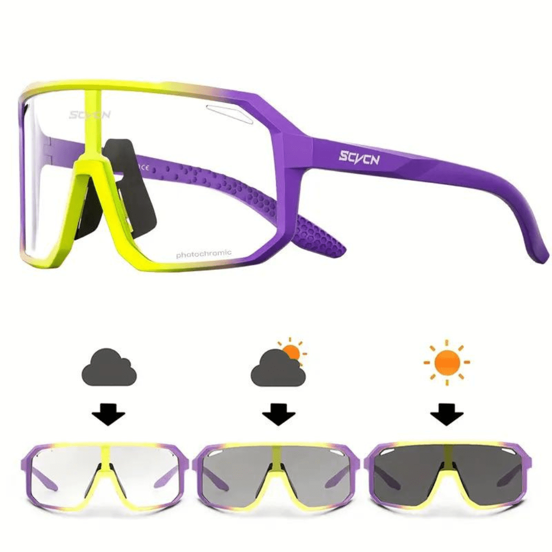 OptiRide Sonnenbrille für Herren - Anpassungsfähig - UV-Schutz