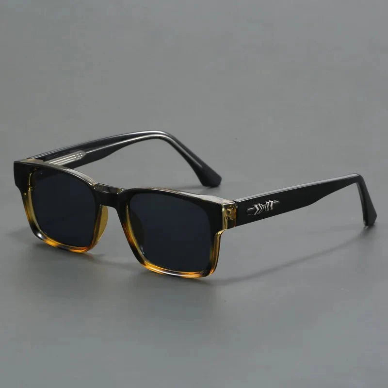Elegante Quadratische Sonnenbrille für Herren - UV400 Schutz