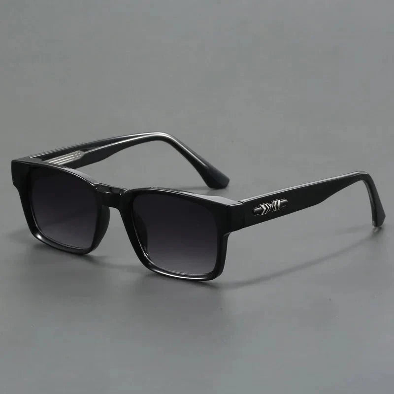 Elegante Quadratische Sonnenbrille für Herren - UV400 Schutz