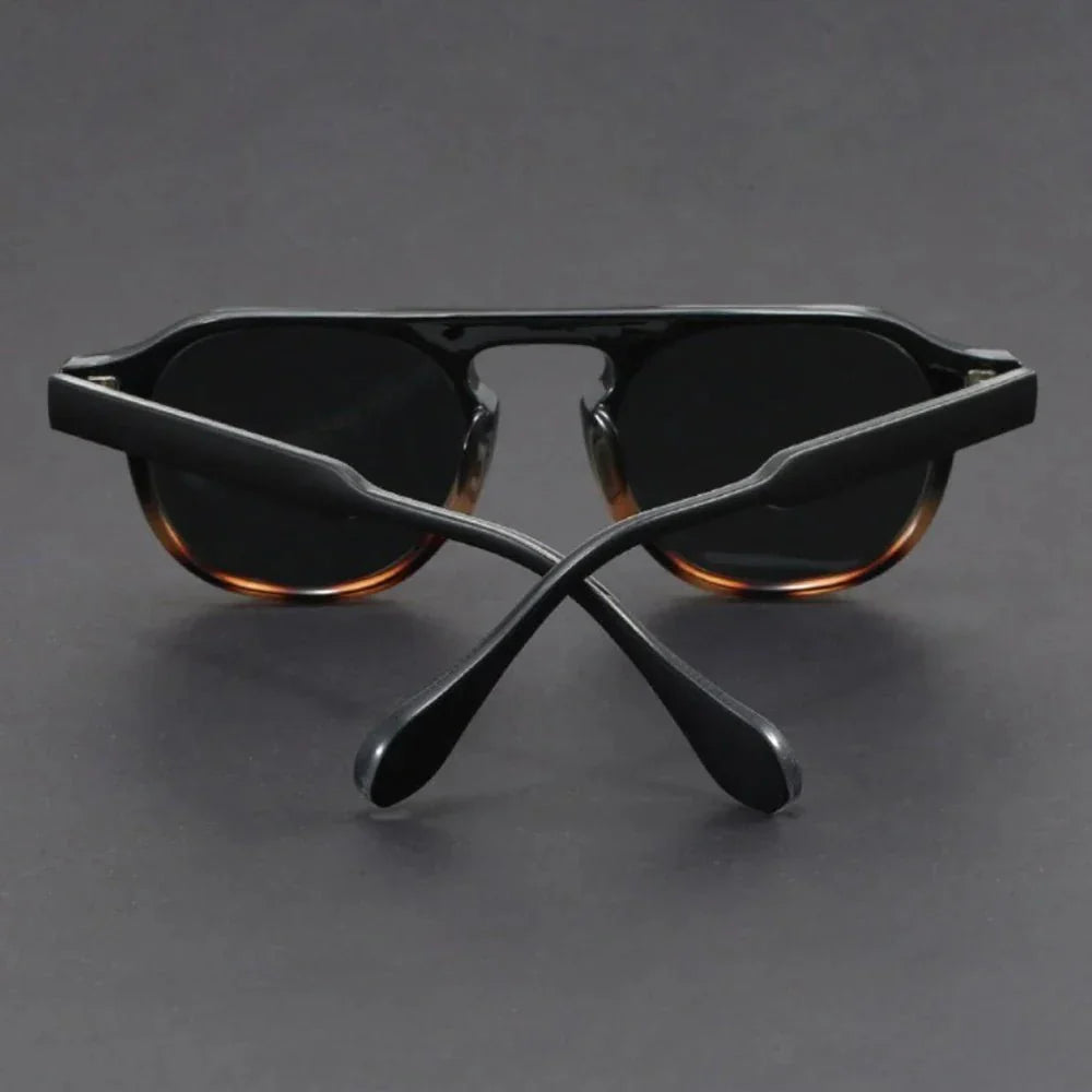 Stilvolle Herren-Sonnenbrille - UV400 Schutz - Acetat