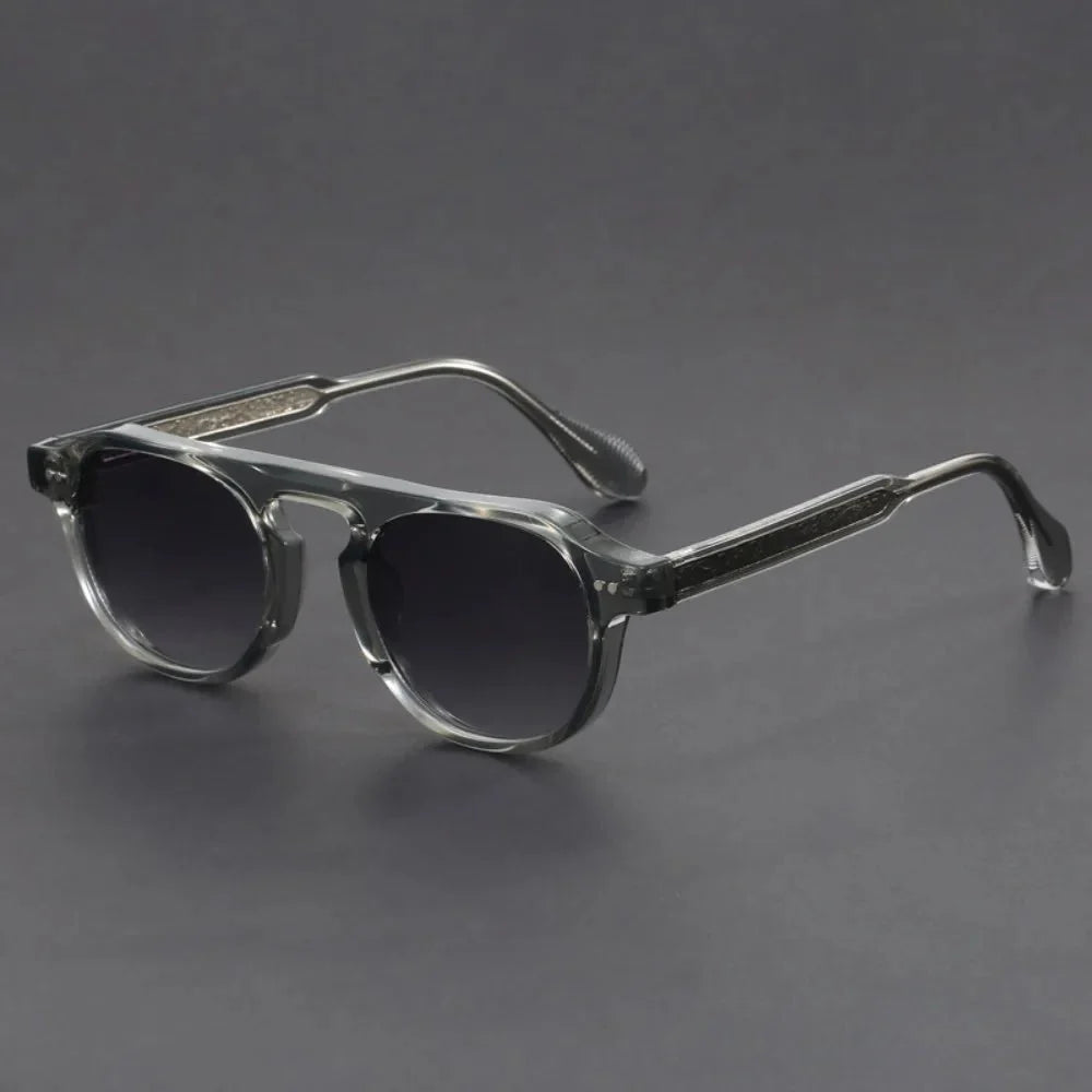 Stilvolle Herren-Sonnenbrille - UV400 Schutz - Acetat