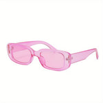Stilvolle Oval Sonnenbrille aus Kunststoffen für jedes Outfit