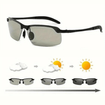 LumiOptic Sonnenbrille - Photochromatisch - UV400 Schutz