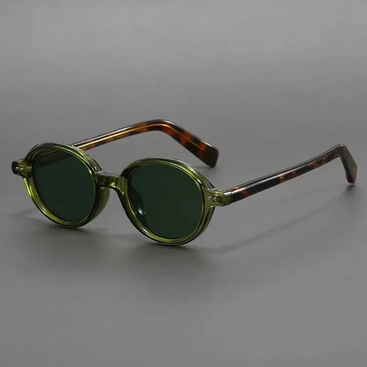 Elegante Runde Sonnenbrille mit UV400 Schutz und Polarisierung