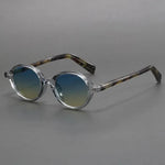 Elegante Runde Sonnenbrille mit UV400 Schutz und Polarisierung