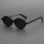 Elegante Runde Sonnenbrille mit UV400 Schutz und Polarisierung