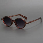 Elegante Runde Sonnenbrille mit UV400 Schutz und Polarisierung