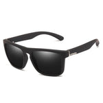 LuxeShade Polarisierte Sonnenbrille - Moderner Quadratischer Rahmen
