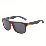 LuxeShade Polarisierte Sonnenbrille - Moderner Quadratischer Rahmen