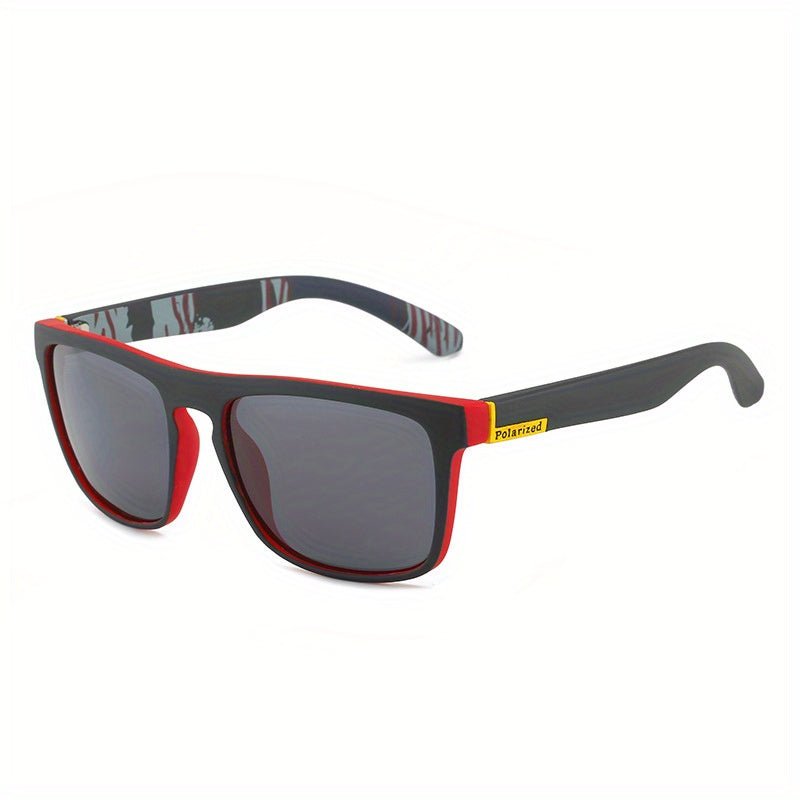 LuxeShade Polarisierte Sonnenbrille - Moderner Quadratischer Rahmen