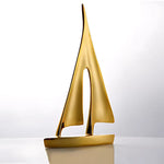 Maritime Tischskulptur - Minimalistisch - Segelboot