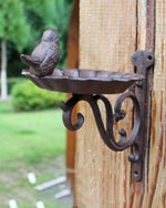 Eisenvogelbad - Elegante Gartendekoration für Vögel