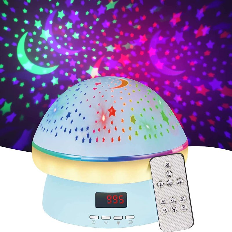 Sternenlichtzauber | Traumhimmel Projektor mit Timer & 16 Farben