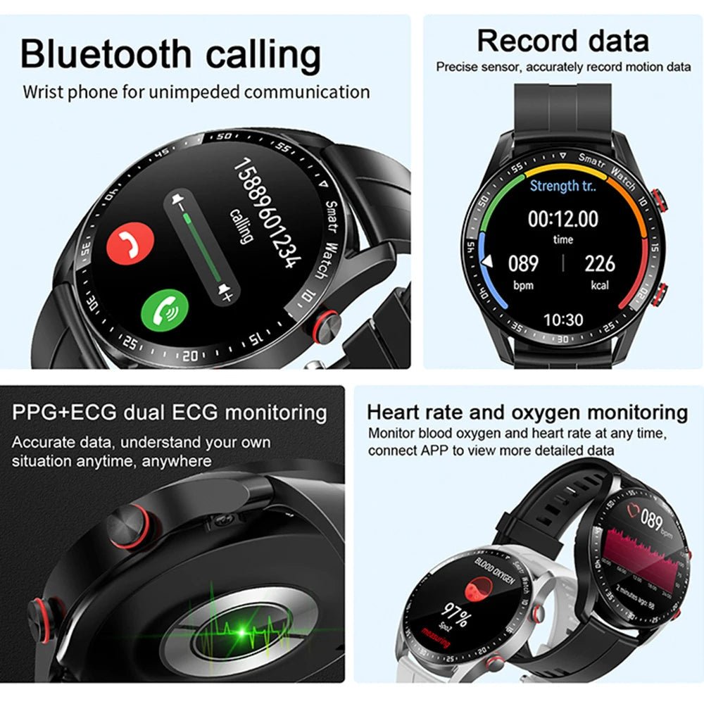 VitalWatch | Gesundheitsmonitor in einer eleganten Uhr