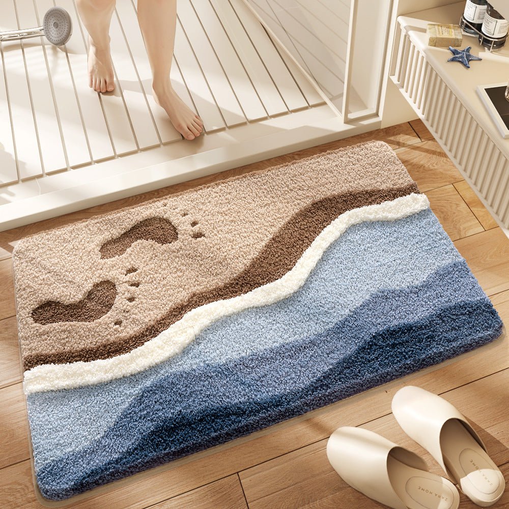 Eleganter Mikrofaser-Teppich mit Antirutsch für Ihr Zuhause