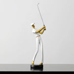 Dynamische Golfer Figuren - Elegante Deko für Ihr Zuhause