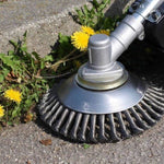 Edelstahl Unkrautbürste – Effizientes Werkzeug für Ihren Garten