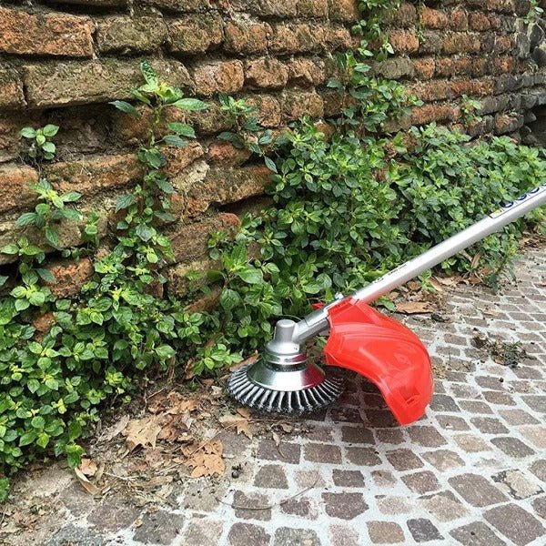 Edelstahl Unkrautbürste – Effizientes Werkzeug für Ihren Garten